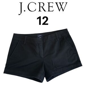 J.Crew Navy Blue Cotton 3” Stretch Chino Shorts - Size 12